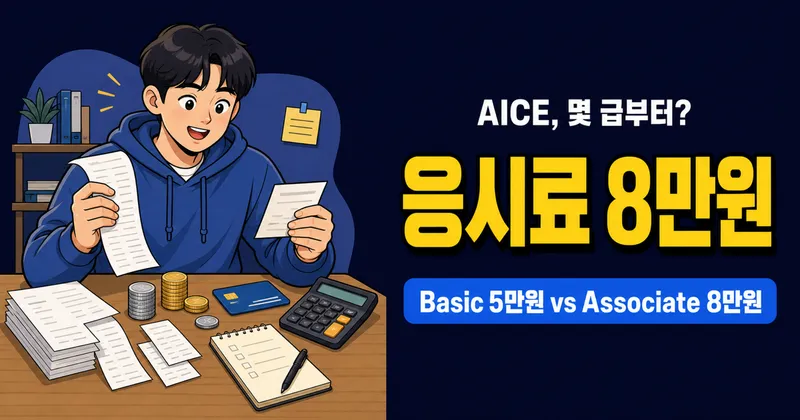 AICE 자격증 비용 8만원, Associate부터 봐야 할까?