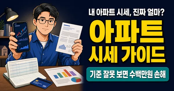 아파트 시세 5억인데 공시가격은 3억? KB시세·실거래가 비교하면 수백만원 차이