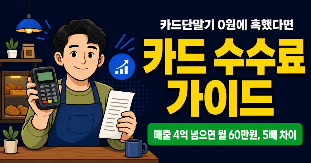 카드단말기 수수료 가이드
