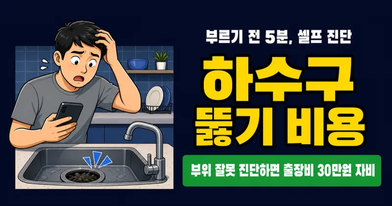 하수구·변기 뚫기 비용 5만~30만원, 셀프로 끝내면 3천원이라는데 진짜?