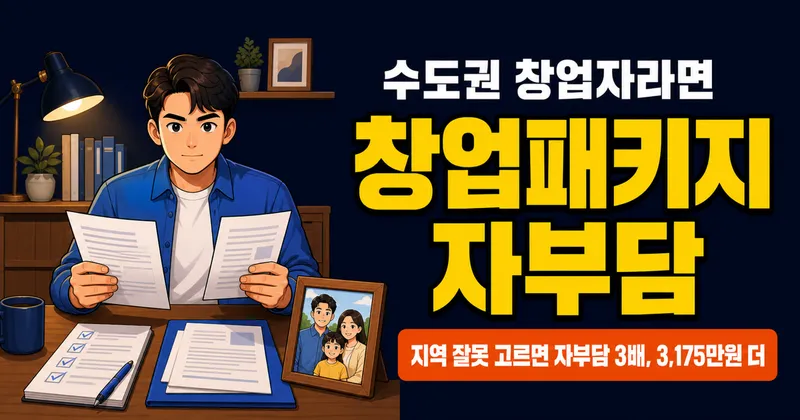 초기창업패키지 자부담 비율 10~30%, 지역 잘못 고르면 3배 차이 (2026)