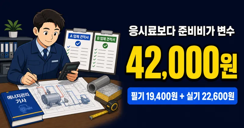 에너지관리기사 비용 42,000원, 인강까지 얼마일까?