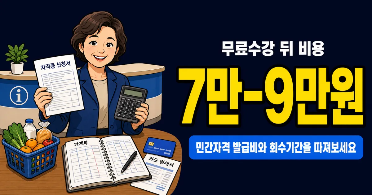 병원동행매니저 자격증 7만원, 따면 바로 일할 수 있을까?