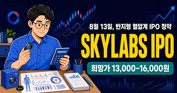 스카이랩스 공모주, 8만원 증거금이면 10주 가능?