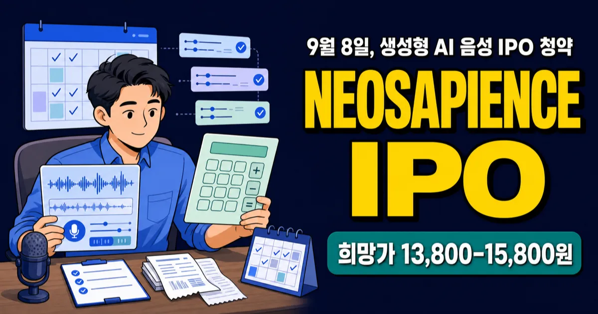 네오사피엔스 공모주, 7만9000원 증거금이면 10주 가능?
