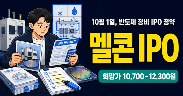 멜콘 공모주, 6만1500원 증거금이면 10주 가능?