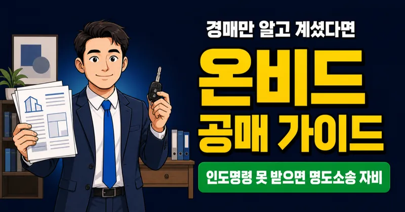온비드 공매, 시세 50%에 부동산 살 수 있다고? 입찰 5단계 절차