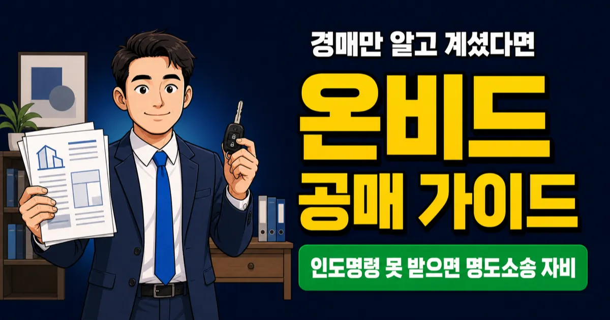 온비드 공매, 시세 50%에 부동산 살 수 있다고? 입찰 5단계 절차