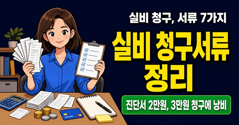 실비 청구서류 7가지, 진단서 발급비 2만원인데 꼭 내야 하나요?