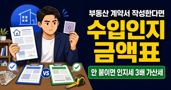 수입인지 금액 2만~35만원, 전자수입인지 구매부터 환불까지