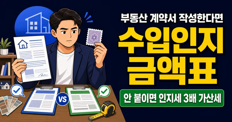 수입인지 금액 2만~35만원, 전자수입인지 구매부터 환불까지