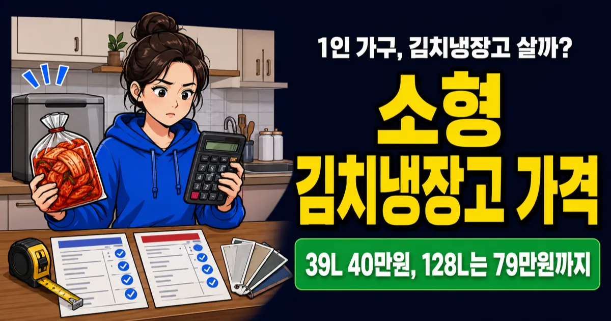 소형 김치냉장고 가격 비교