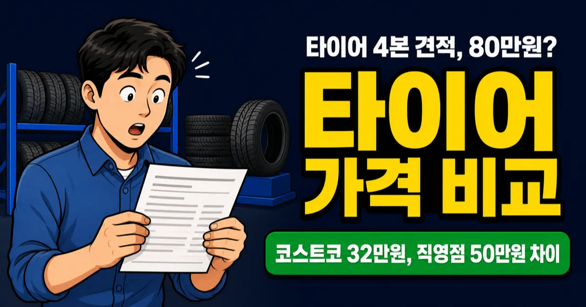 타이어 가격 비교 가이드